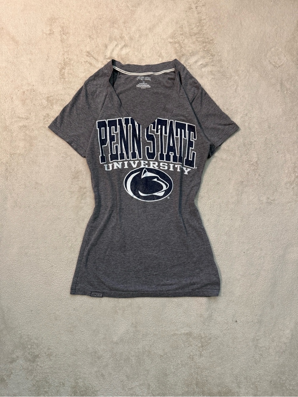 Y2k Penn State University logo baby tee